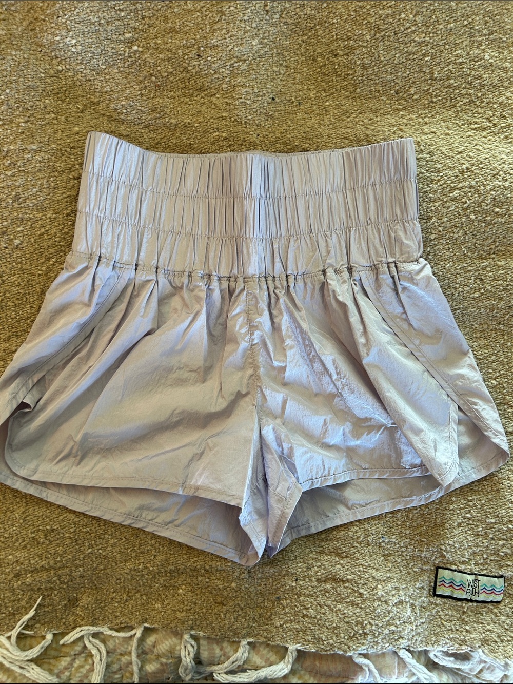 FP Movement by Free People Lilac High-Waist Athletic Shorts
